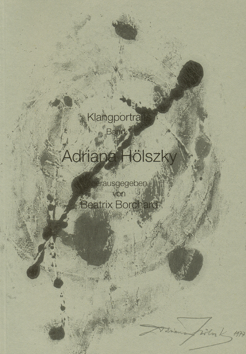 Klangportraits / Adriana H&ouml;lszky - 