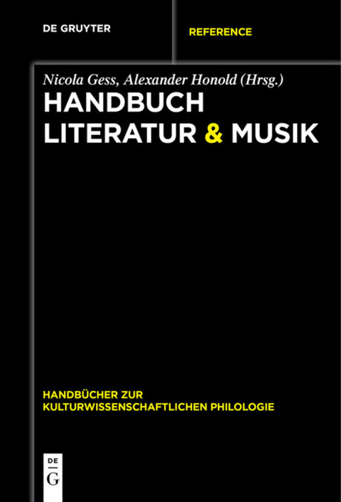 Handbuch Literatur & Musik - 