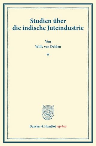 Studien über die indische Juteindustrie.