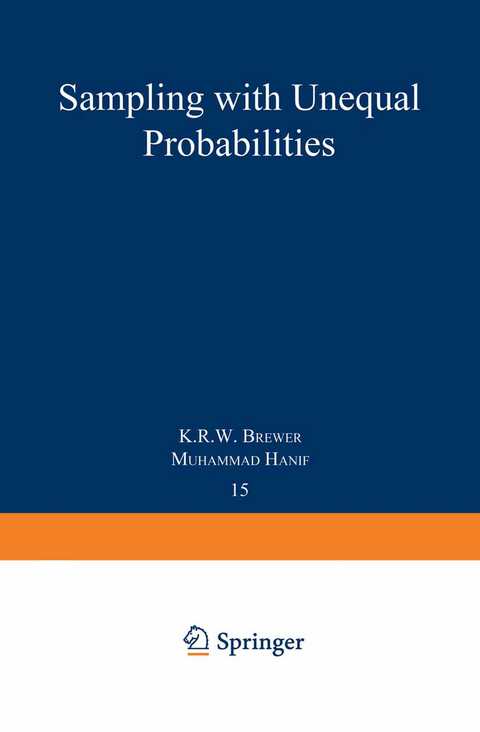 Sampling With Unequal Probabilities - K. R. W. Brewer, M. Hanif