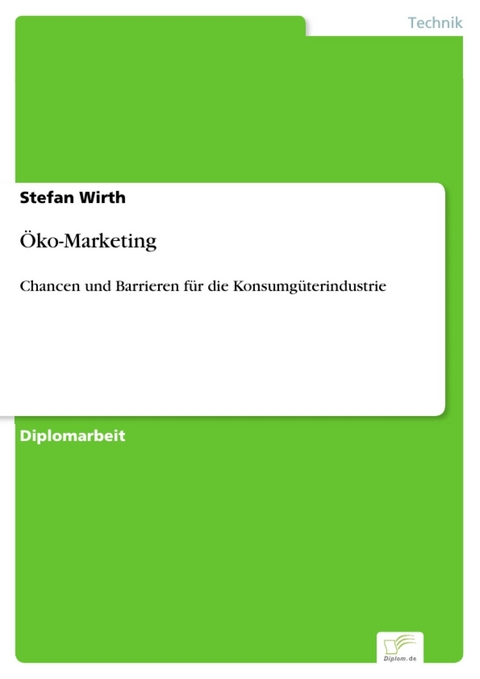 &Ouml;ko-Marketing -  Stefan Wirth