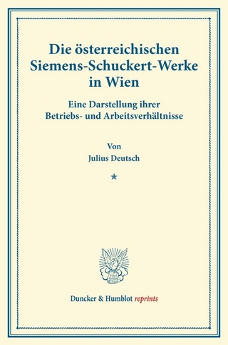 Die österreichischen Siemens-Schuckert-Werke in Wien.