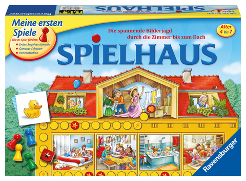 Spielhaus - Kinderspiel ab 4 Jahre - J&ouml;rg Obrist