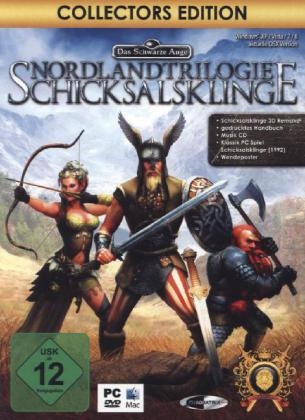 Das Schwarze Auge, Nordlandtrilogie Schicksalsklinge, Collectors Edition, 1 DVD-ROM