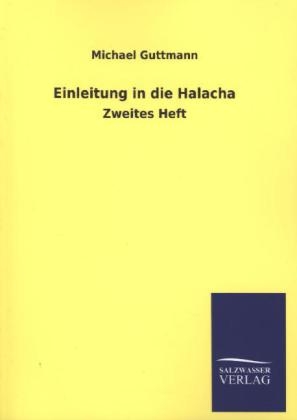 Einleitung in die Halacha