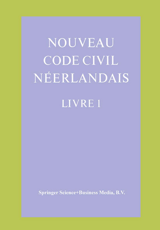 Nouveau Code Civil Néerlandais Livre 1