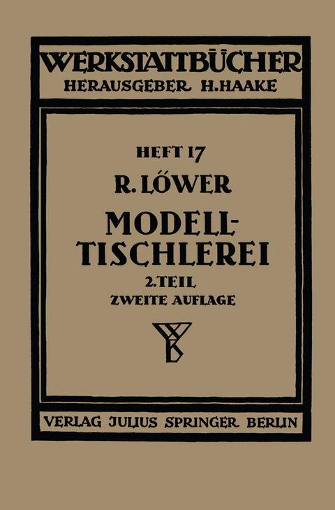 Modelltischlerei - Richard L&ouml;wer