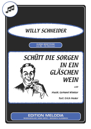 Schütt die Sorgen in ein Gläschen Wein