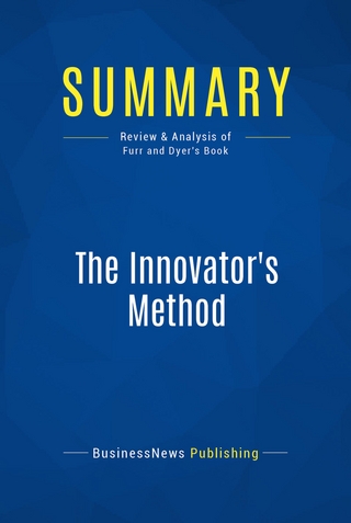 Summary: The Innovator's Method
