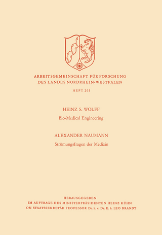 Bio-Medical Engineering. Strömungsfragen der Medizin