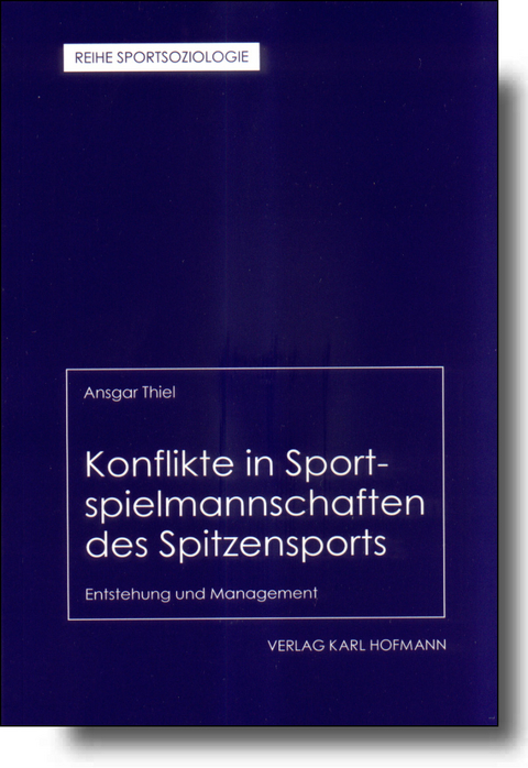 Konflikte in Sportspielmannschaften des Spitzensports - Ansgar Thiel