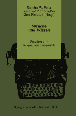 Sprache und Wissen