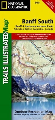 Banff South - National Geographic Maps
