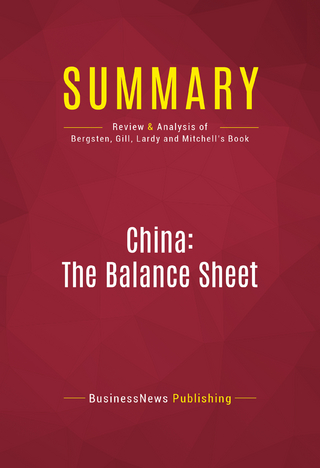 Summary: China: The Balance Sheet