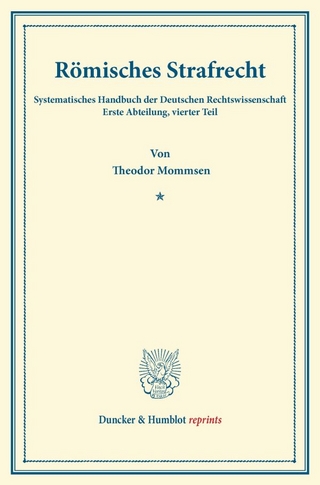 Römisches Strafrecht.