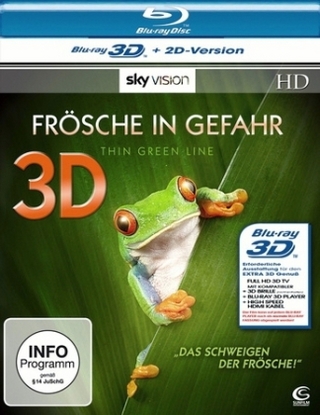 Frösche in Gefahr 3D, 1 Blu-ray