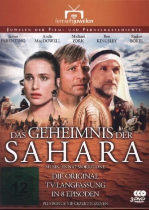Das Geheimnis der Sahara - Episode 1- 8 (Langfassung plus Extras), 2 DVDs