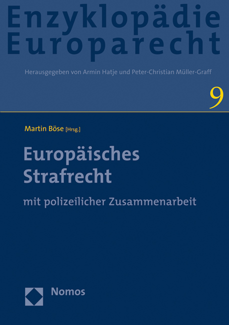 Europ&auml;isches Strafrecht - 