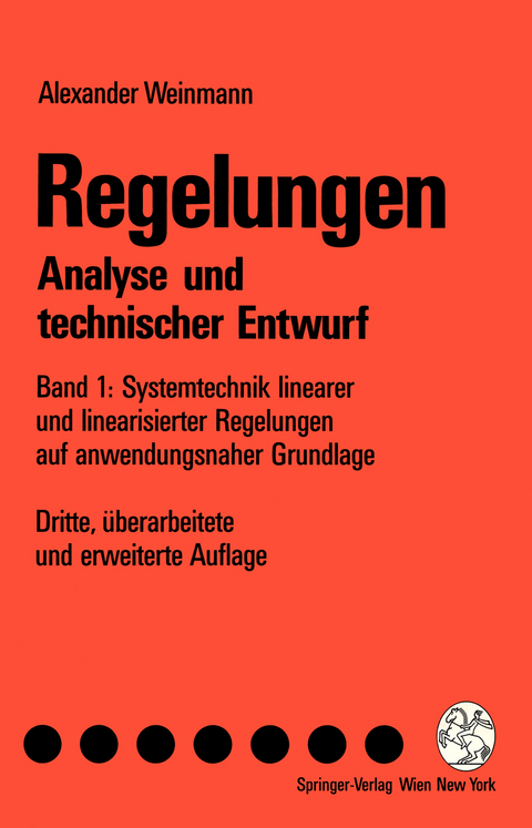 Regelungen Analyse und technischer Entwurf - Alexander Weinmann