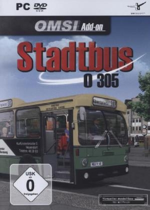 Stadtbus O305, OMSI - AddOn, DVD-ROM
