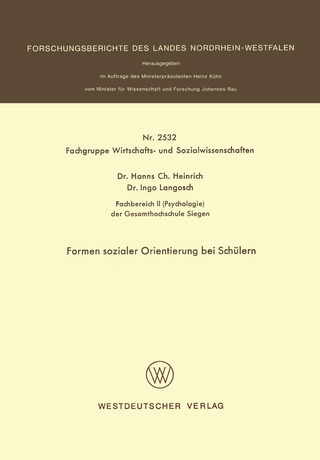 Formen sozialer Orientierung bei Schülern