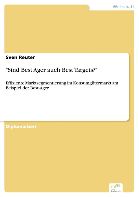 'Sind Best Ager auch Best Targets?' -  Sven Reuter