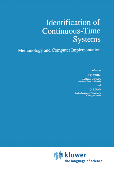 Identification of Continuous-Time Systems - 