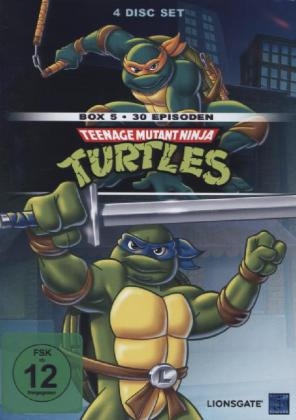 Teenage Mutant Ninja Turtles, 4 DVDs. Box.5