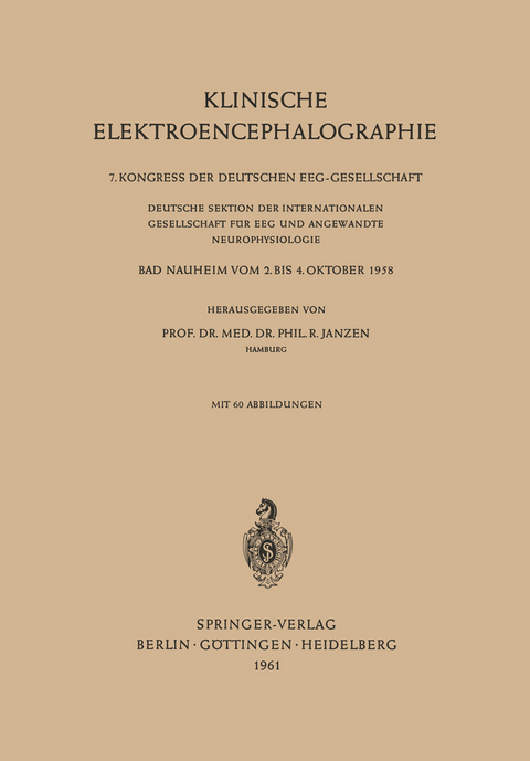 Klinische Elektroencephalographie - 