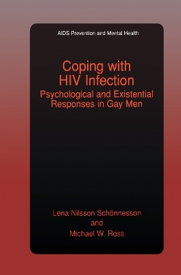 Coping with HIV Infection - Lena Nilsson Sch&ouml;nnesson, Michael W. Ross