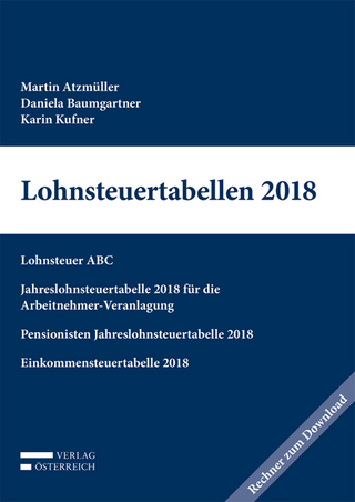 Lohnsteuertabellen 2018