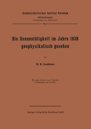 Die Sonnentätigkeit im Jahre 1938 geophysikalisch gesehen