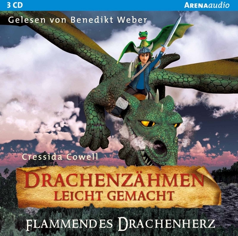 Drachenzähmen leicht gemacht (8). Flammendes Drachenherz - Cressida Cowell
