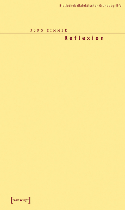 Reflexion -  J&ouml;rg Zimmer