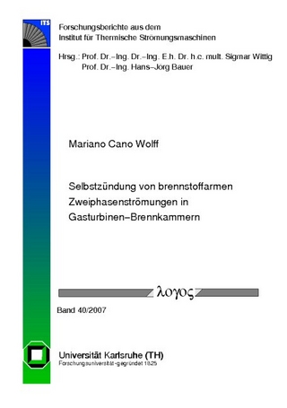 Selbstzündung von brennstoffarmen Zweiphasenströmungen in Gasturbinen-Brennkammern