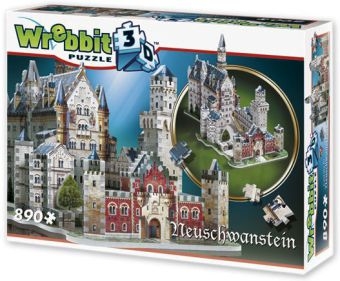 Neuschwanstein Castle - 3D (Puzzle)