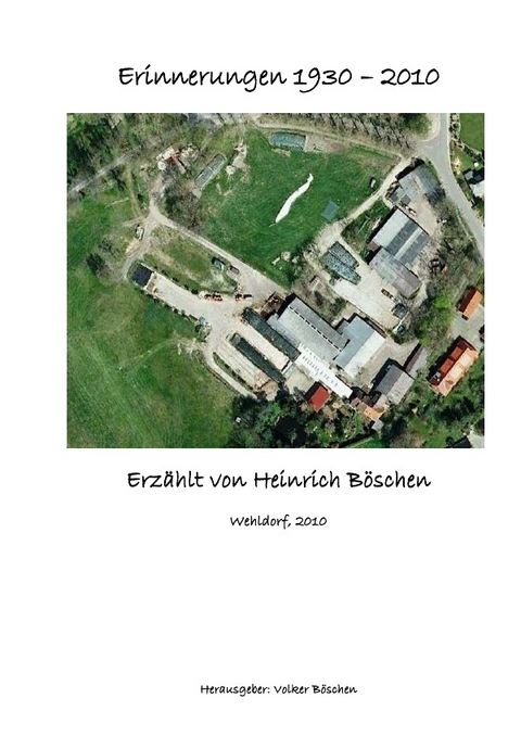 Erinnerungen 1930 &ndash; 2010 - Heinrich B&ouml;schen