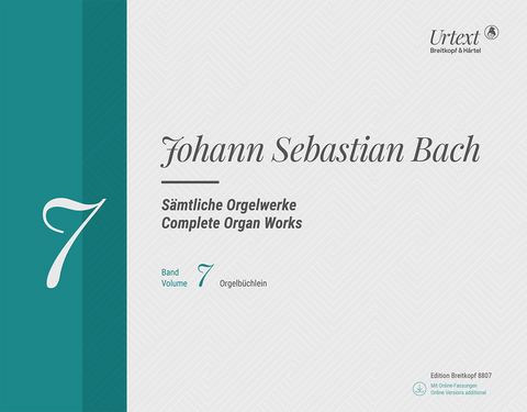 S&auml;mtliche Orgelwerke, Band 7 - Johann Sebastian Bach