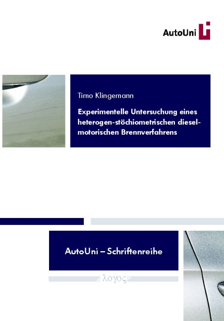 Experimentelle Untersuchung eines heterogen-st&ouml;chiometrischen dieselmotorischen Brennverfahrens - Timo Klingemann