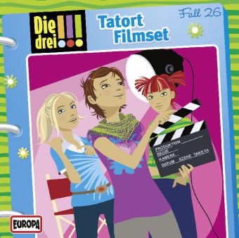 Die drei Ausrufezeichen - Tatort Filmset, 1 Audio-CD