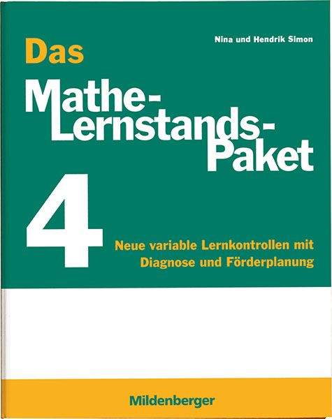 Das Mathe-Lernstands-Paket 4 &ndash; Erstausgabe - Nina Simon, Hendrick Simon