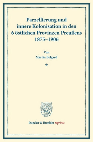 Parzellierung und innere Kolonisation