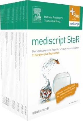 mediscript StaR Skripten-Paket Hammerexamen mit Registerheft - Matthias Angstwurm, Thomas Kia