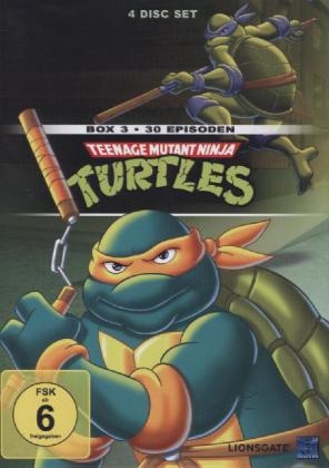Teenage Mutant Ninja Turtles, 4 DVDs. Box.3