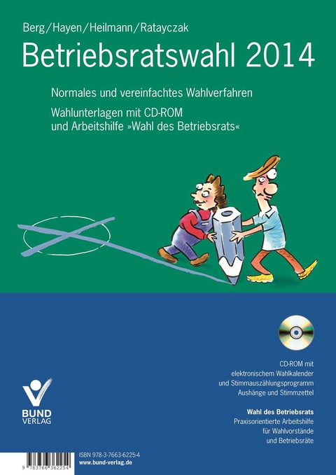 Betriebsratswahl 2014 - J&uuml;rgen Ratayczak, Ralf-Peter Hayen, Peter Berg, Micha Heilmann