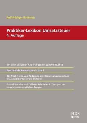 Praktiker-Lexikon Umsatzsteuer - Rolf-R&uuml;diger Radeisen