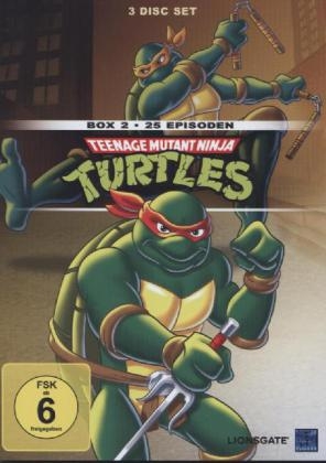 Teenage Mutant Ninja Turtles, 3 DVDs. Box.2