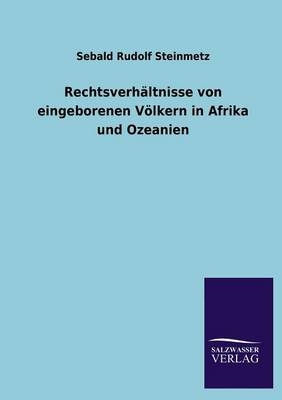 RechtsverhÃ¤ltnisse von eingeborenen VÃ¶lkern in Afrika und Ozeanien