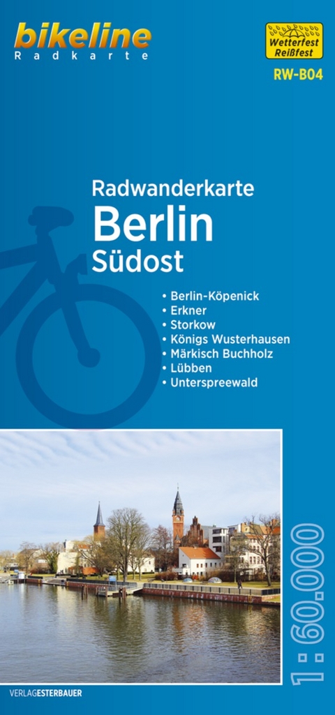 Radwanderkarte Berlin S&uuml;dost RW-B04 - 