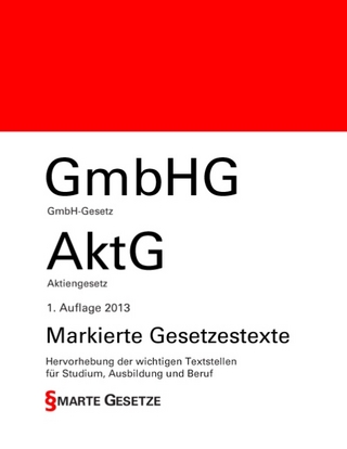 GmbH-Gesetz (GmbHG) und Aktiengesetz (AktG), Smarte Gesetze, Markierte Gesetzestexte